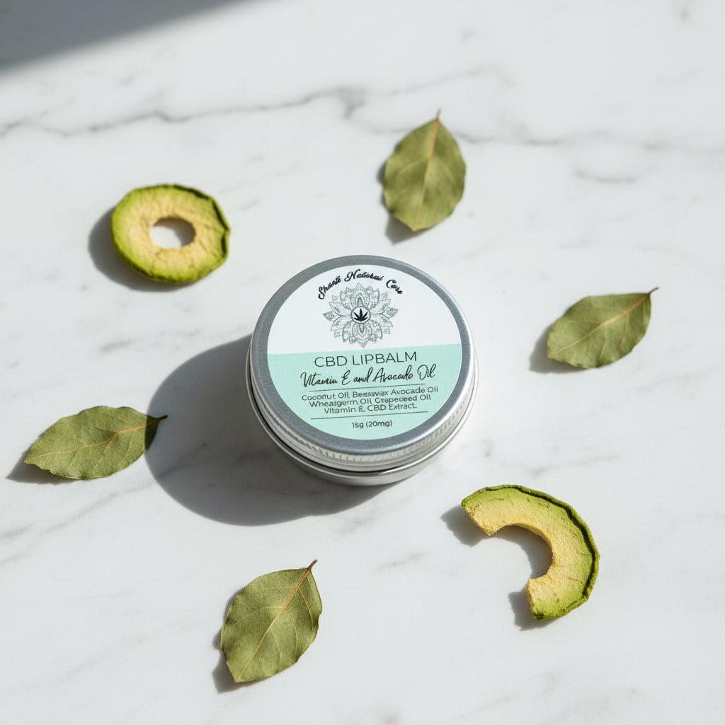 Shanti Natural Care | CBD Lipbalm Vitamin E & Avocado Oil