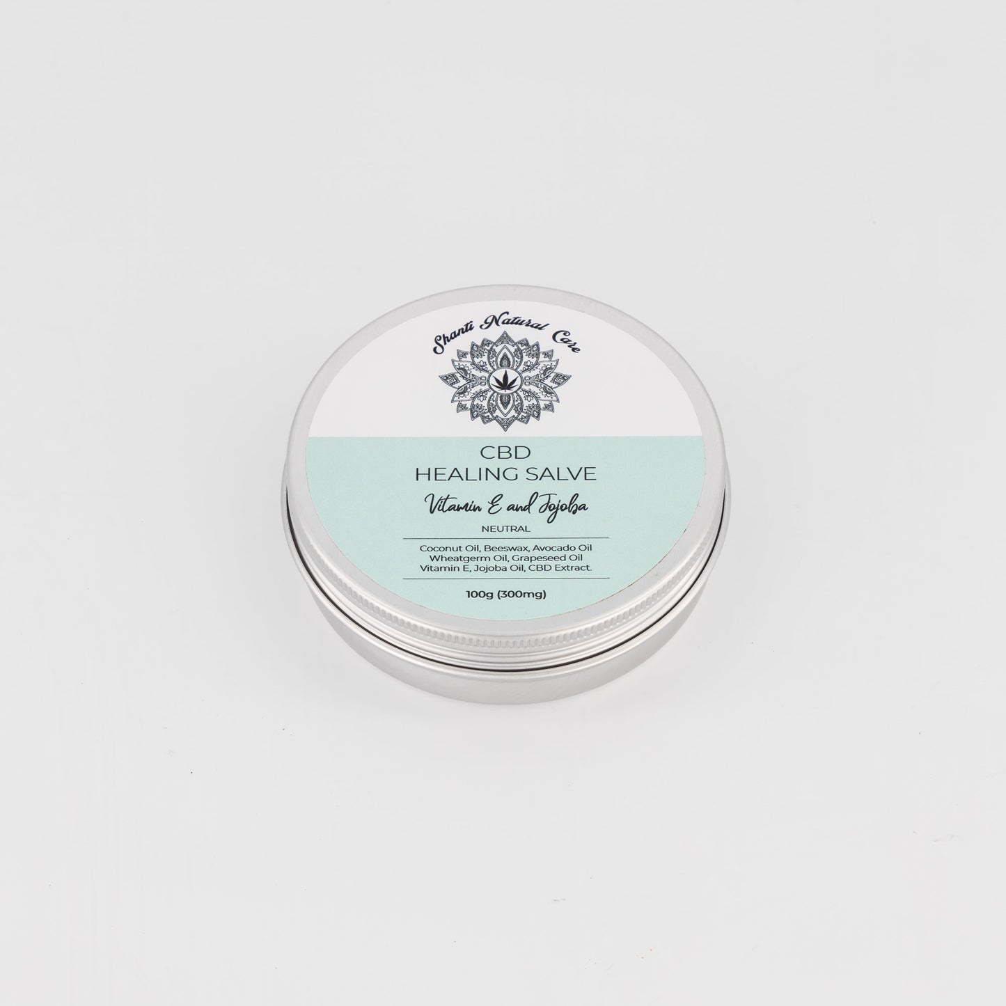 Shanti Natural Care | CBD Healing Salve Vitamin E & Jojoba