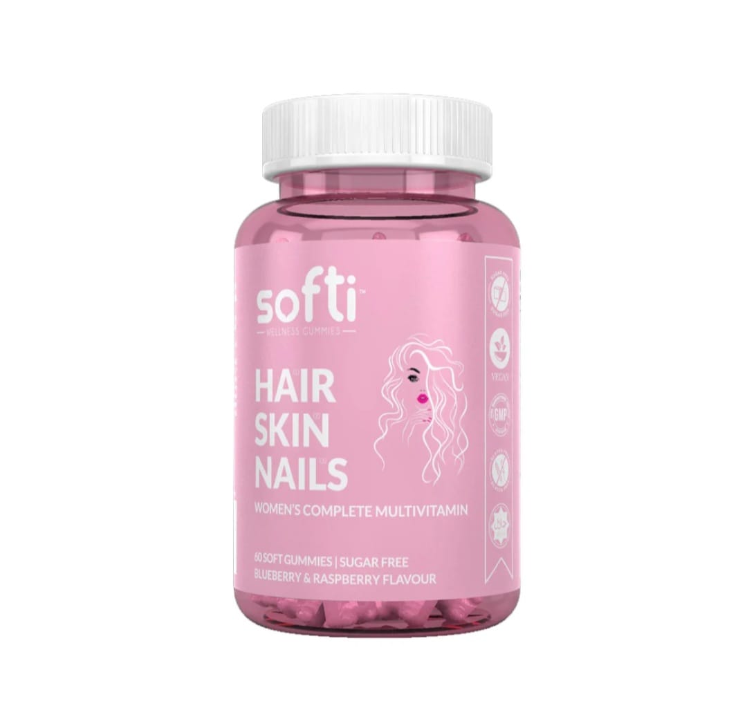 Softi Gummies for Hair and Nails -60 gummies
