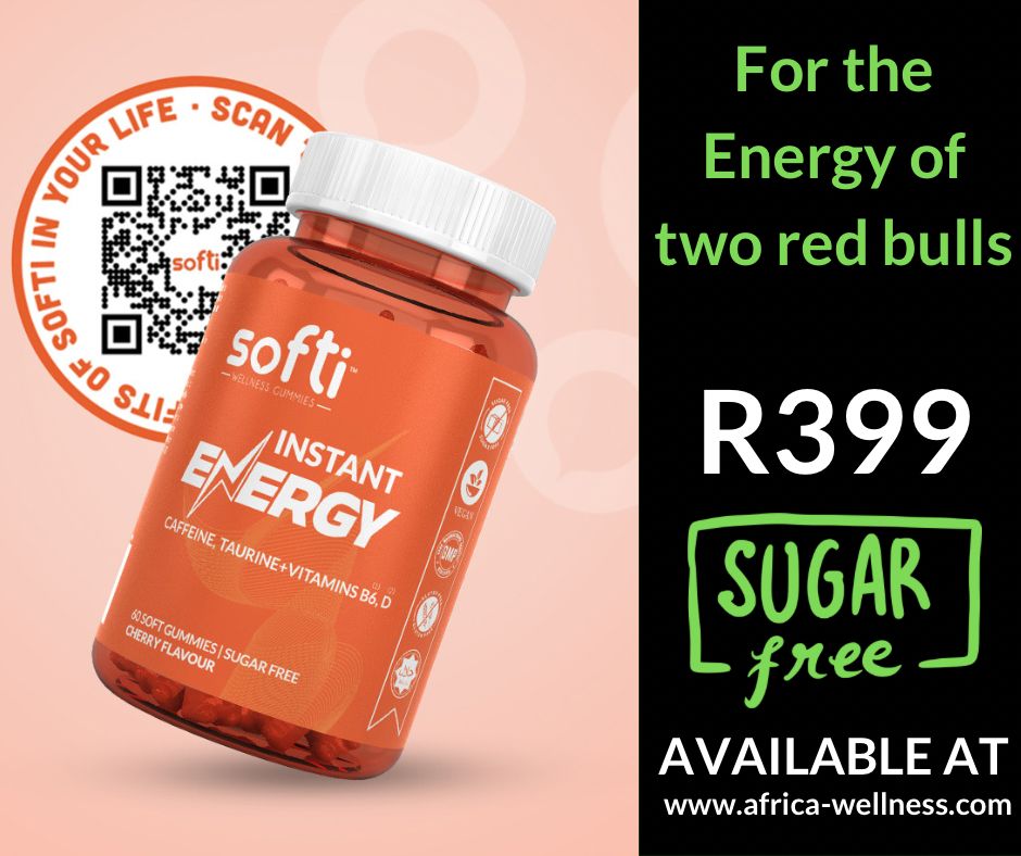 Softi Instant Energy Gummies.