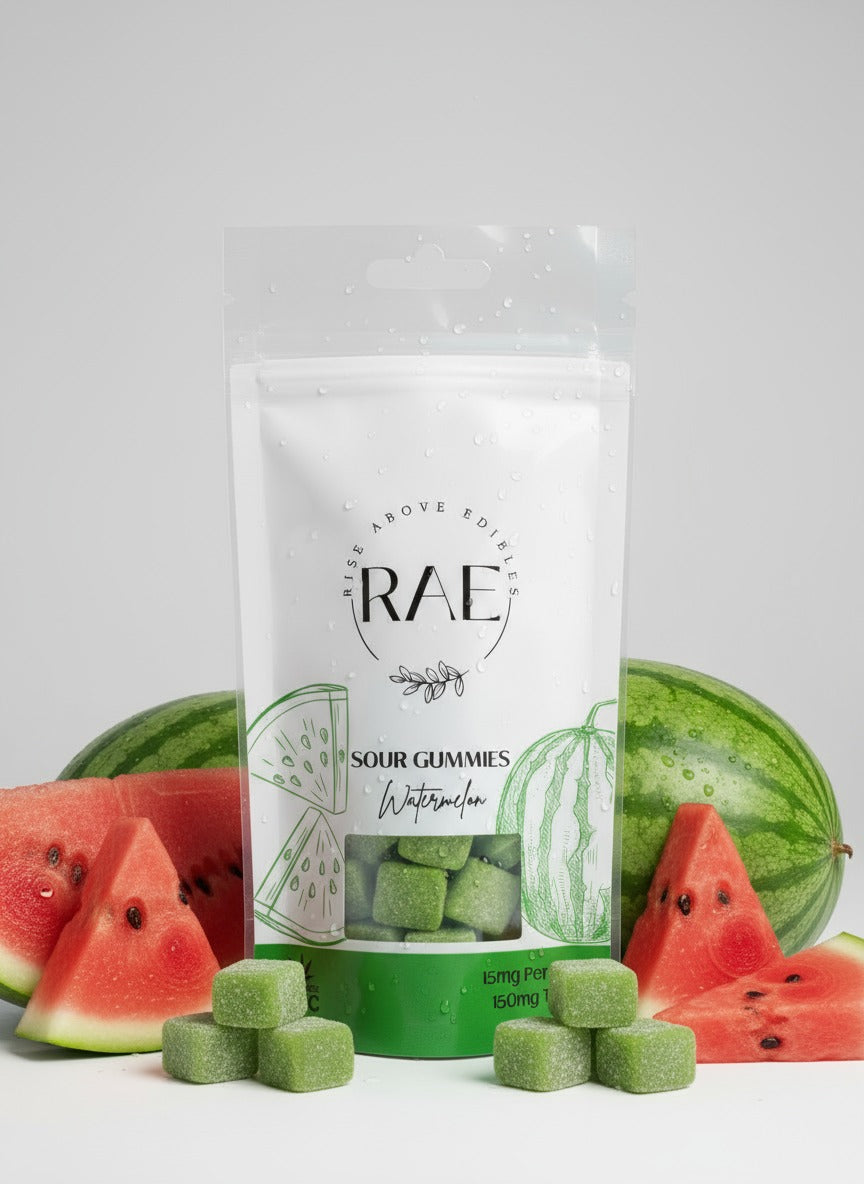 Rise Above Edibles -Watermelon 150mg