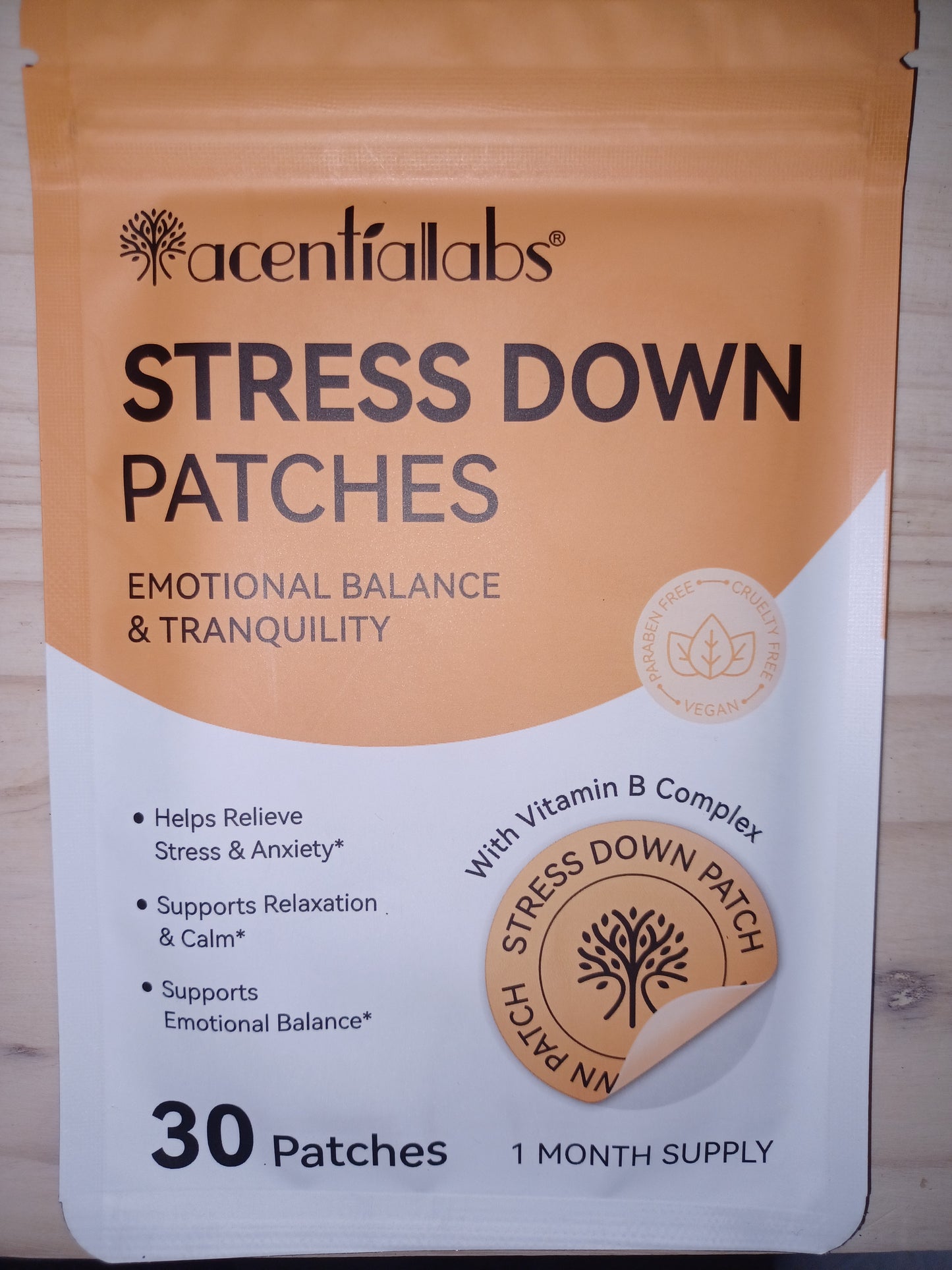 The Patch Co Stress Down Patches-30 Patches