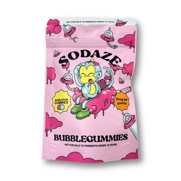 Sodaze Bubblegummies- 100mg