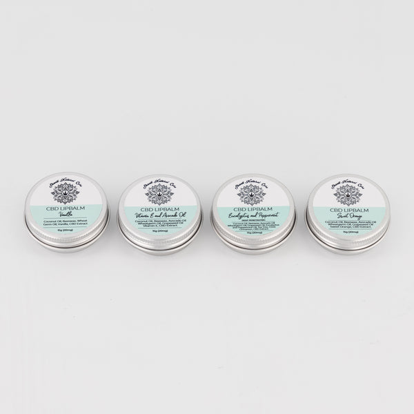 CBD Lipbalm - 4 Pack