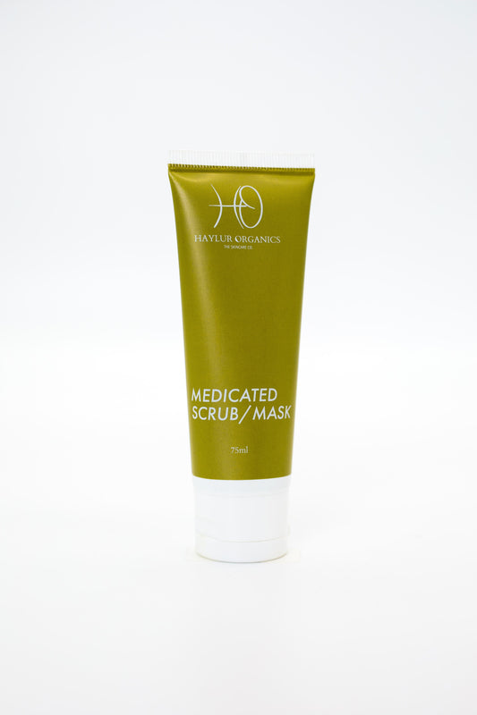 Medicated scrub / mask