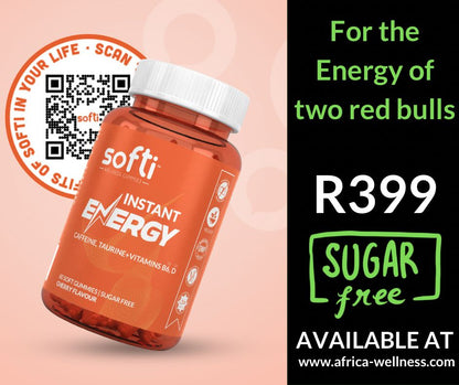 Softi Instant Energy Gummies.