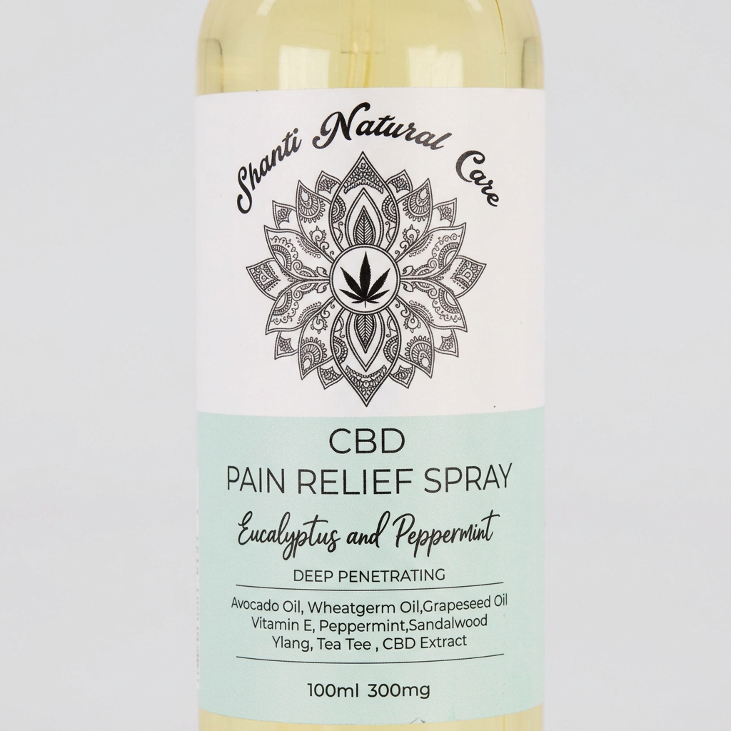 CBD Spray – Label
