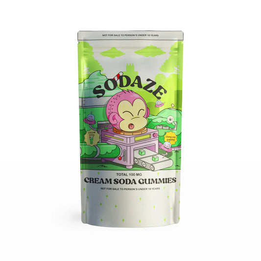 Get Sodaze Full Spectrum Cream Soda Flavoured Gummies - 100mg